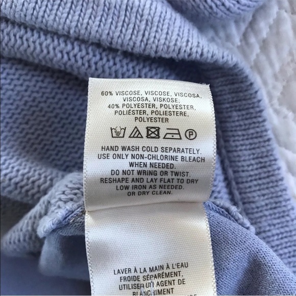 Knitted and Knotted Anthro Purple V Neck Sweater - Picture 7 of 8